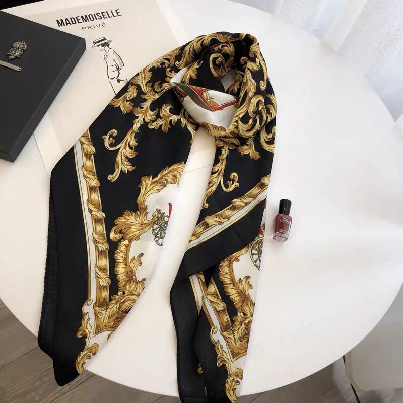 Scarf Gift Autumn And Winter Large Square Scarf Female Gauze Scarf Mother