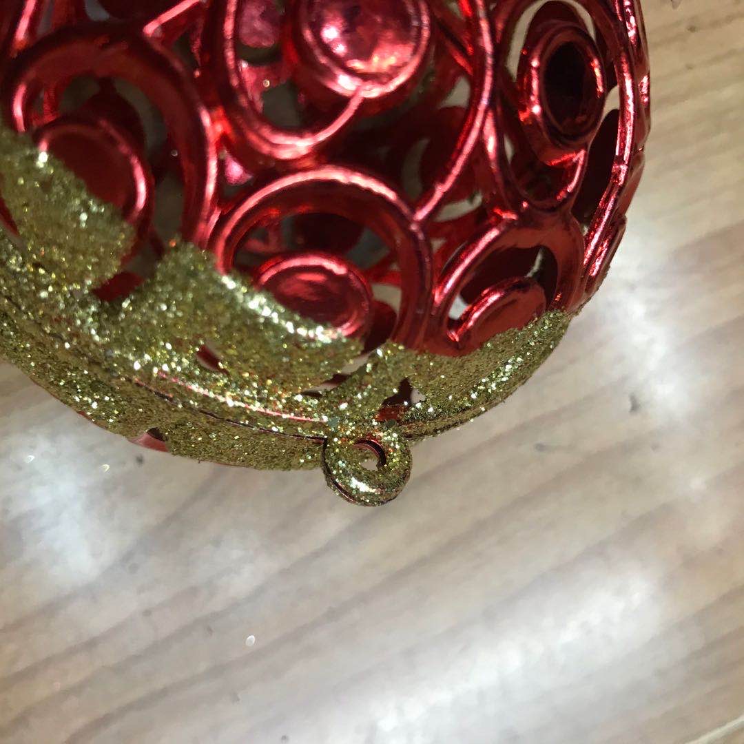 厂家直销精品工艺圣诞饰品双色亮片塑料圣诞树产品图