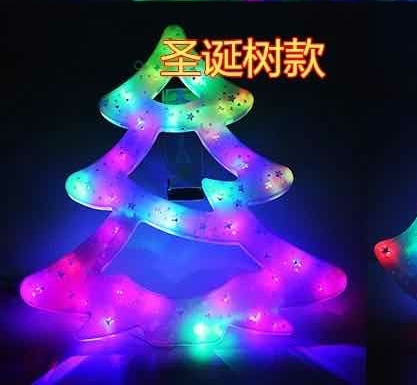 Led Christmas Tree Candle Snowman Moon Shape Lights String Lights Pendant Christmas Decoration Outdoor Colorful Flashing Lights 11 Specification drawing