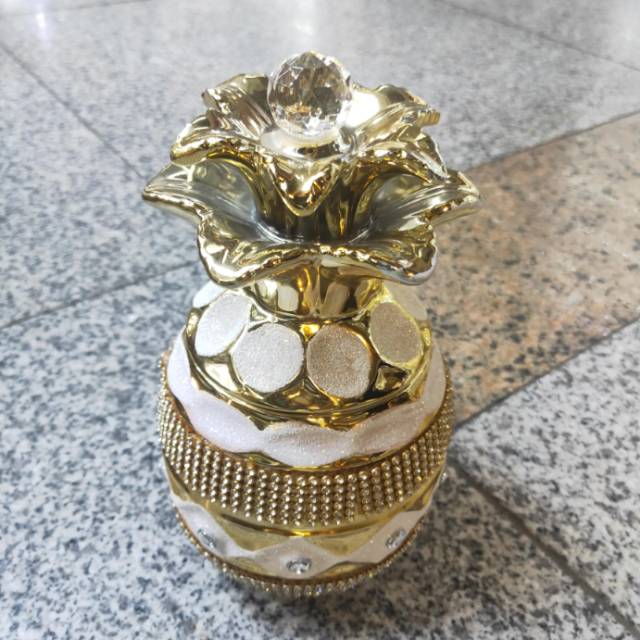 Direct sales from the manufacturer of pineapple-shaped sugar jars with diamonds Specification image