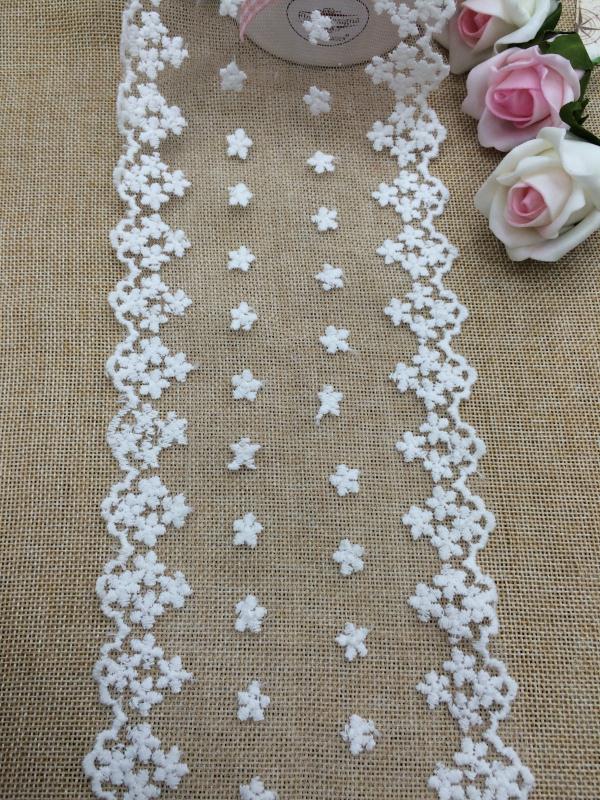 Guangdong fabric lace clothing accessories water-soluble embroidery lace nylon lace new style details Picture