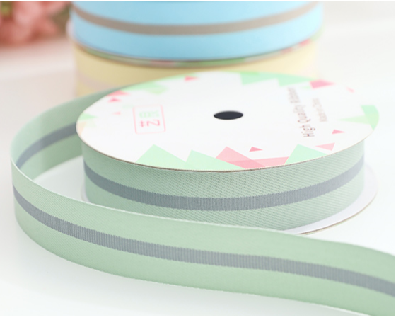 New high-end and high-quality two-color twill flower gift packaging webbing, packaging tape and decorative tape Specification image