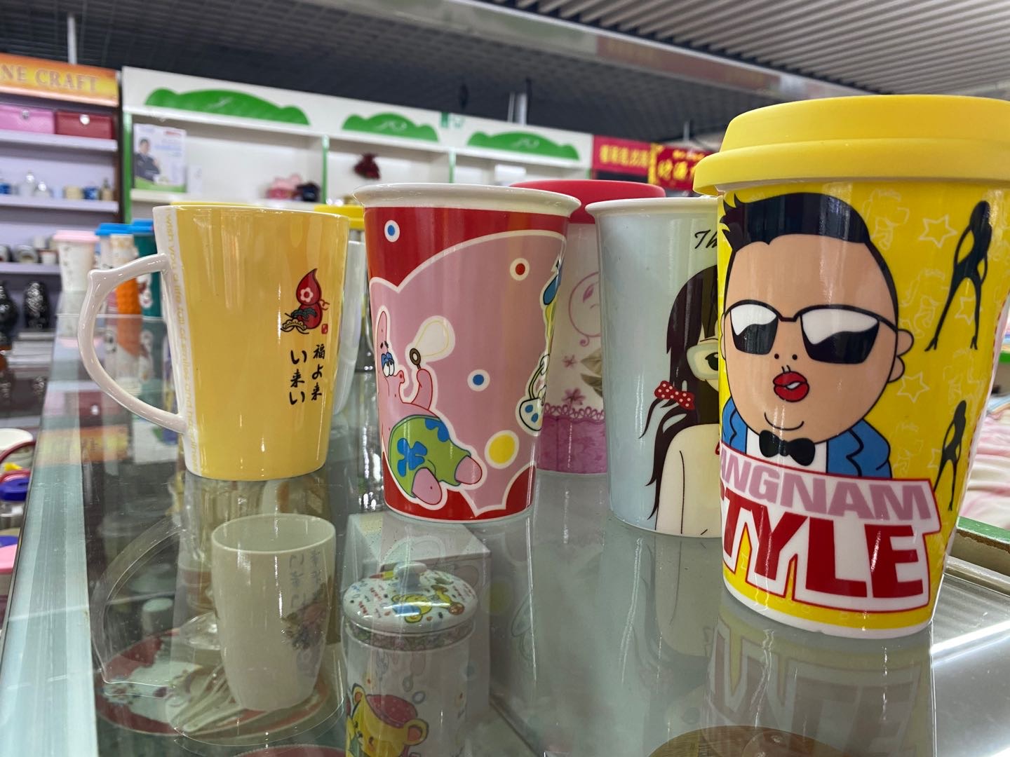 创意杯子陶瓷马克杯办公室水杯咖啡杯细节图