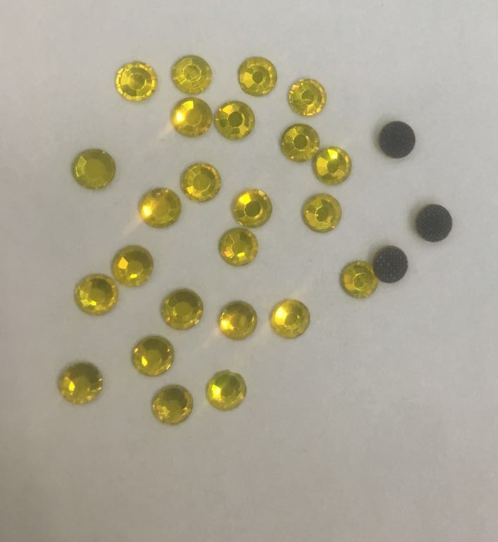 Crystal Yellow Ss20 Middle East Drill Dmc Glass Hot Drill Nail Drill Diy Drill details Picture