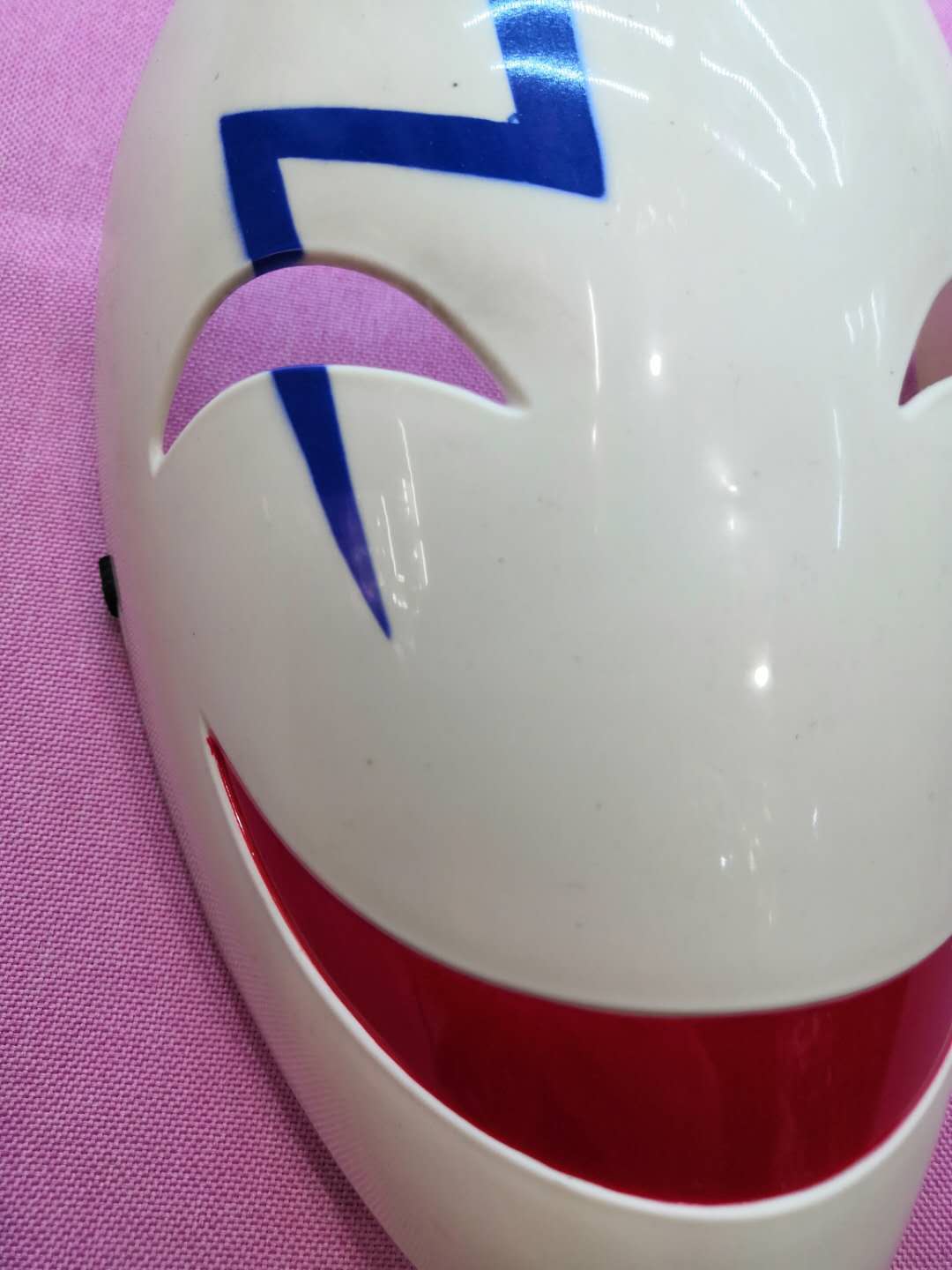 PVC硬板笑脸小丑面具万圣节恐怖回魂面具厂家批发产品图