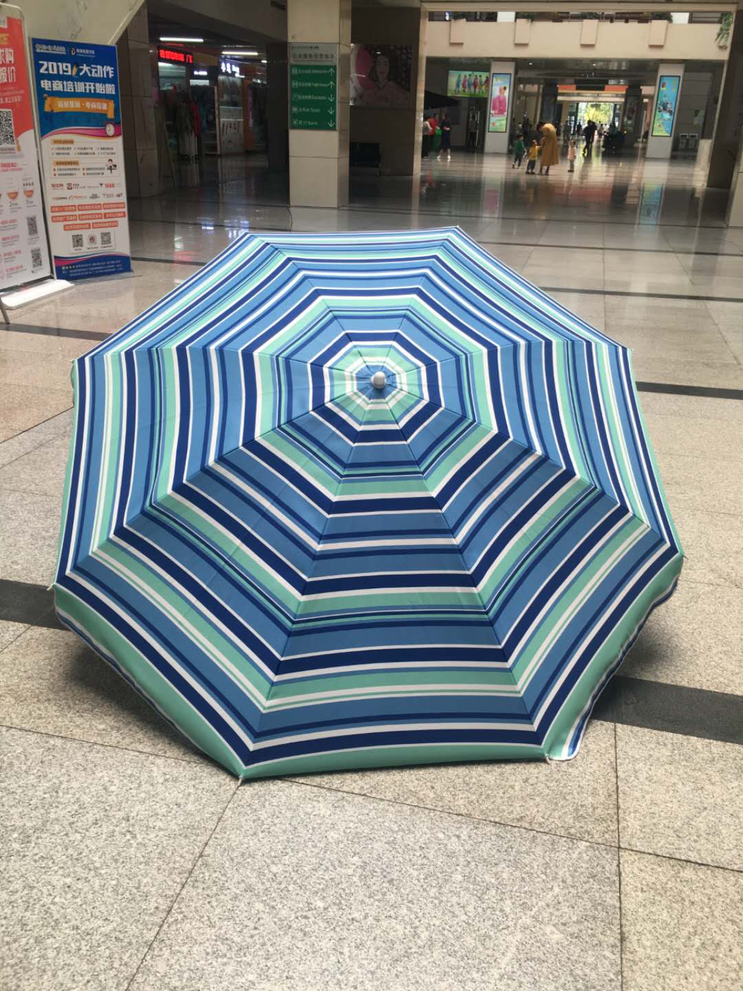 100CM polyester beach umbrella details Picture