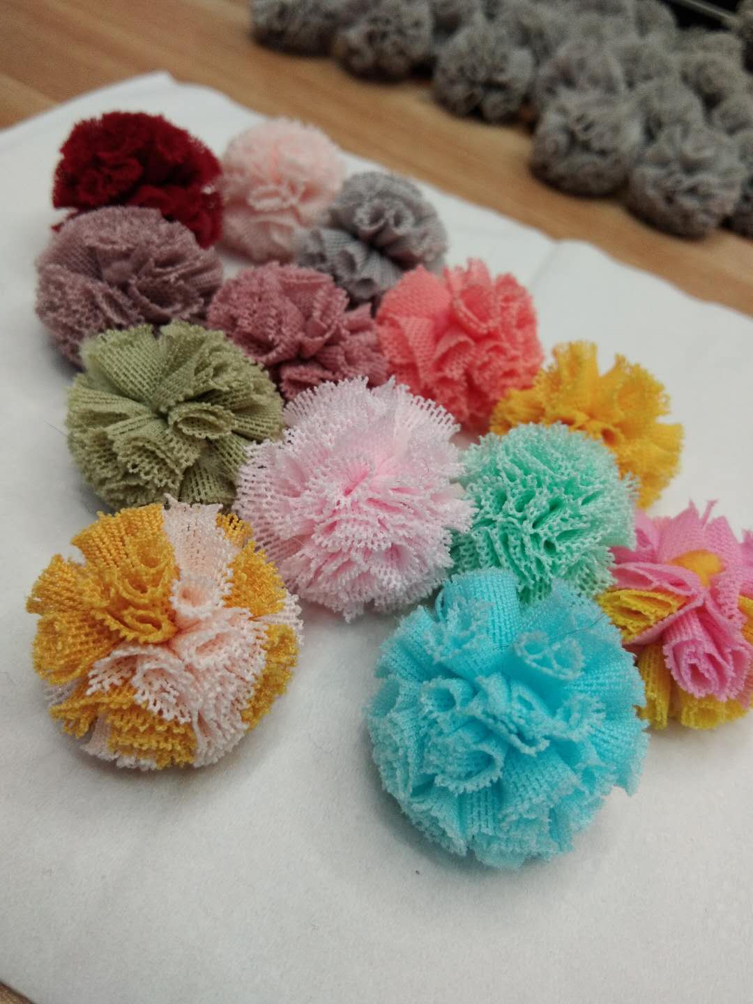 网纱球头饰衣服辅料装饰配件厂家直销产品图