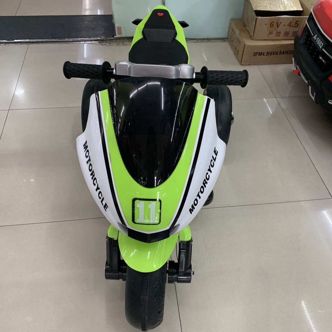 酷炫儿童电动摩托车玩具电瓶充电童车