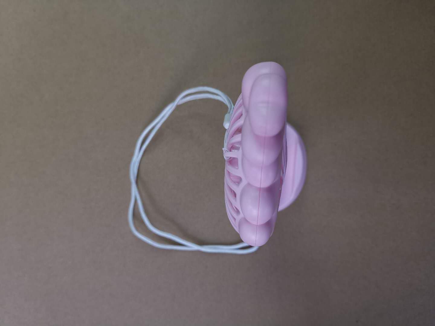 手持小风扇可充电便携式多功能迷你 学生风扇比心图案细节图