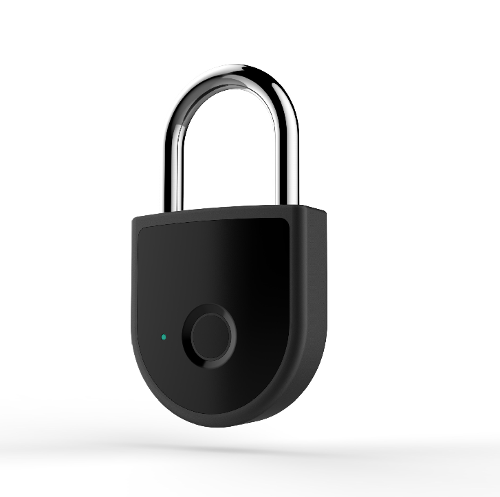 Yiwu good cargo W10 bloqueo de huellas dactilares bluetooth huella dactilar candado portátil APP bloqueo de huellas dactilares