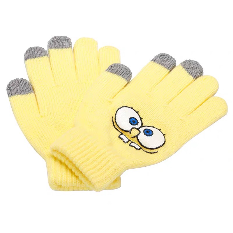 手套女薄款春秋冬天可爱学生加绒男士骑行保暖防寒触屏情侣款细节图