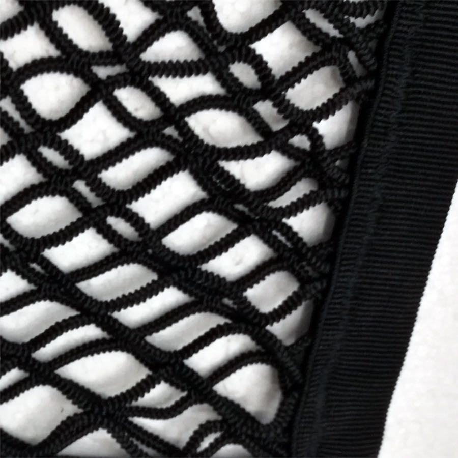 汽车座椅间网兜汽车手机杂物收纳置物网儿童隔离网二层网B款产品图