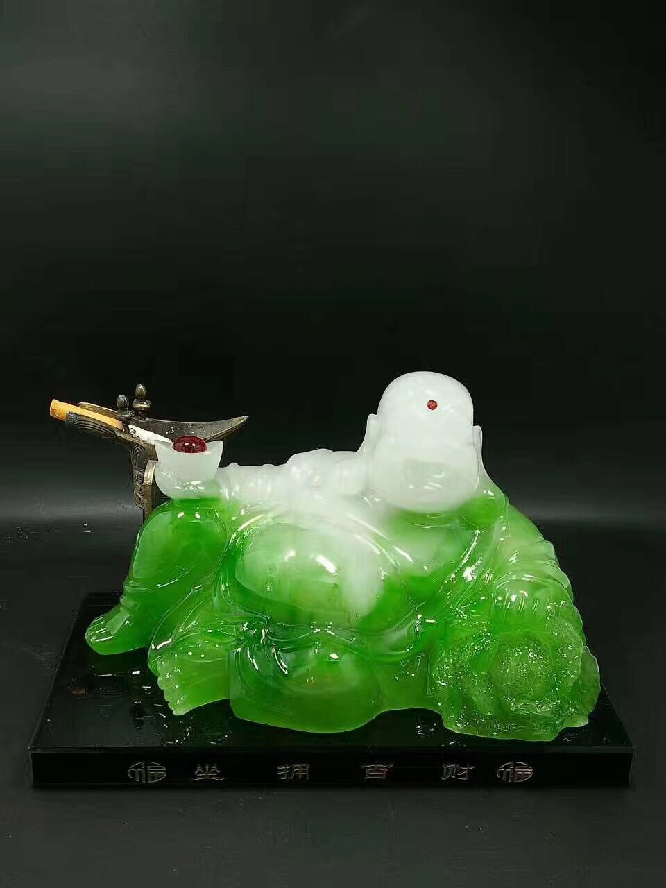 汽车摆件车内香薰车载车上用品创意车饰轿车装饰品弥勒佛像保平安细节图