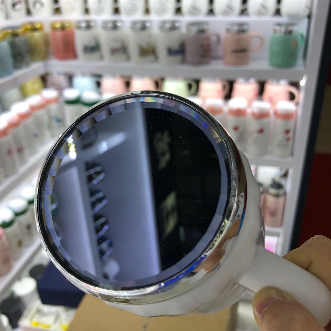 陶瓷带盖马克杯水杯简约镜面杯创意水杯细节图