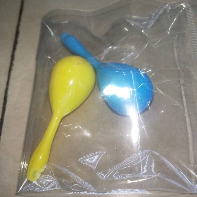 ABS儿童玩具笑脸沙锤细节图