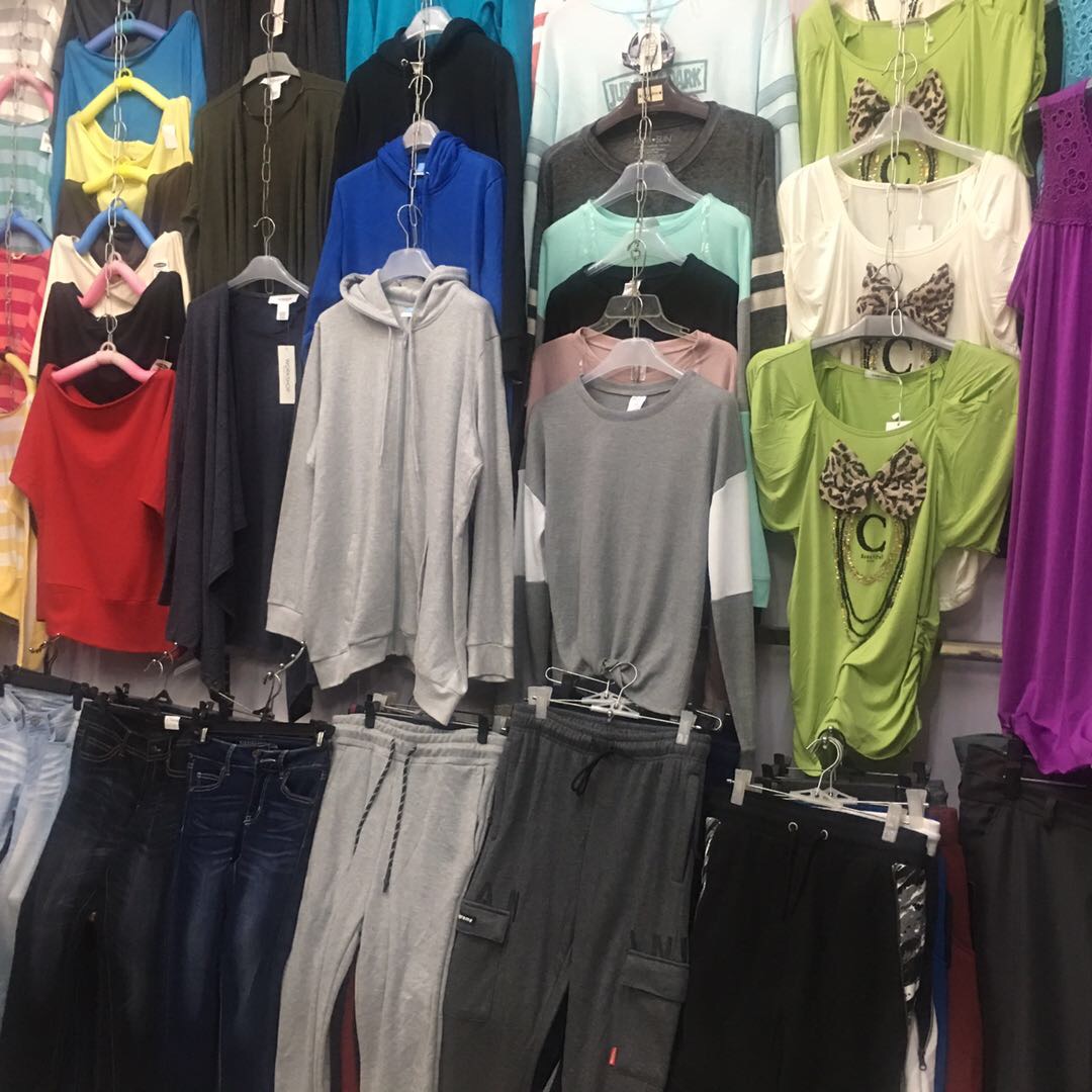 Luo Sino-US foreign trade inventory clothing describe pic - 1