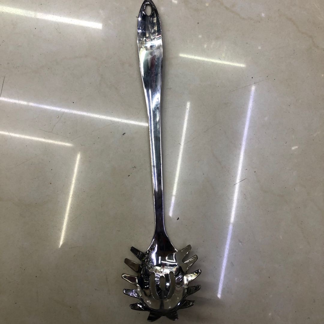 促销欧式不锈钢过滤勺漏汤勺捞面条火锅漏勺厨房粉抓