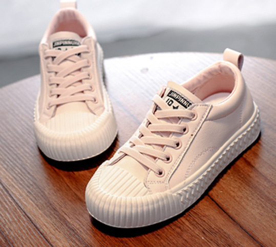 外贸批发儿童饼干鞋春秋新款鞋小白板鞋牛皮儿童板鞋男童宝宝鞋女童休闲鞋