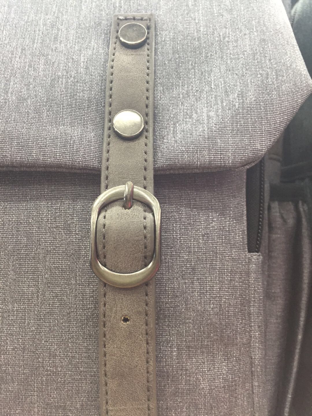 男士韩版中灰色休闲包双肩包运动包厂家直销产品图