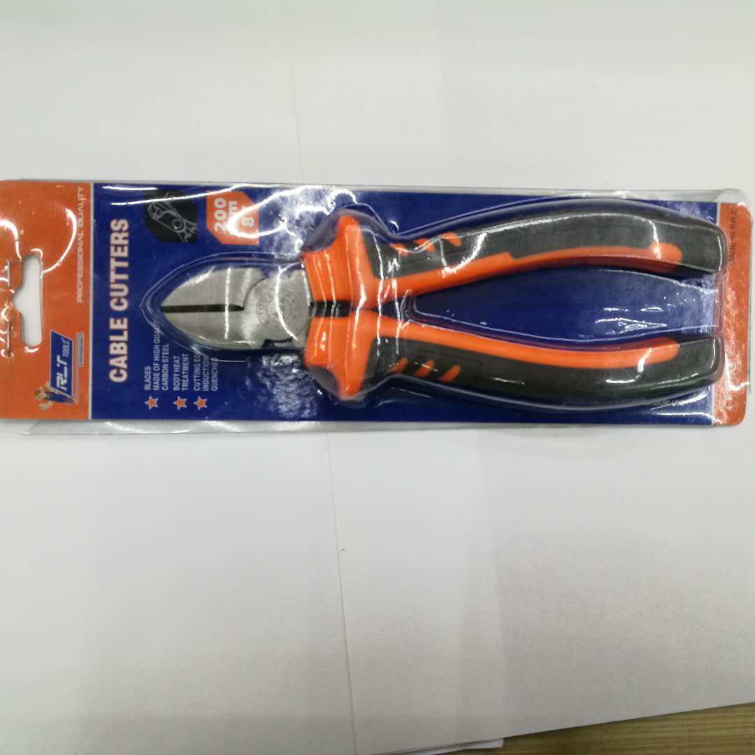 工具老虎钳子钢丝钳6/7/8寸多功能电工绝缘家用工具钳子