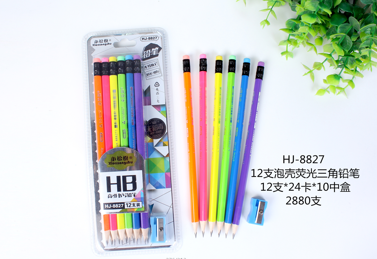 Yiwu buen producto pequeño pino perla color gran piel cabeza lápiz estudiante fabricante en stock muestra personalizada Specification image
