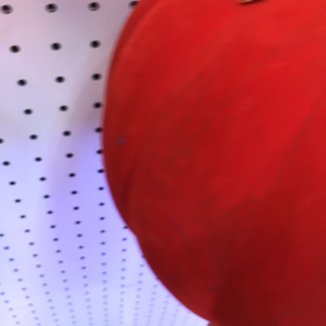 大红定制广告灯笼节日结婚灯笼铁口宫灯绒布户外防水防晒灯笼挂饰产品图