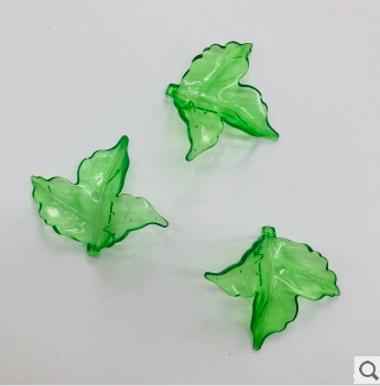 Acrylic leaves acrylic pendant acrylic crystal sweet baby G216 #30*32mm thumbnail