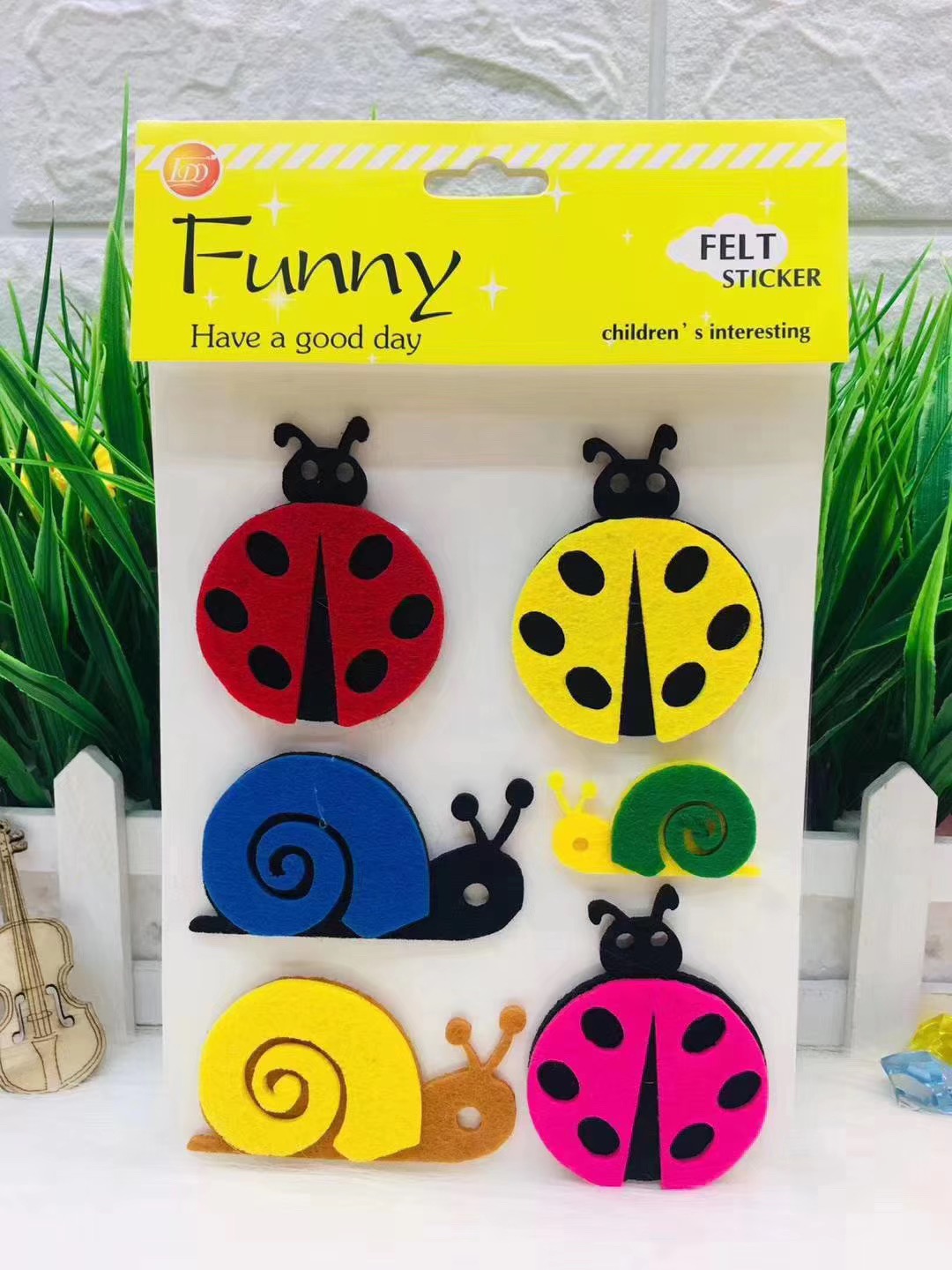 动植物贴纸儿童贴纸厂家直销可来样定制产品图