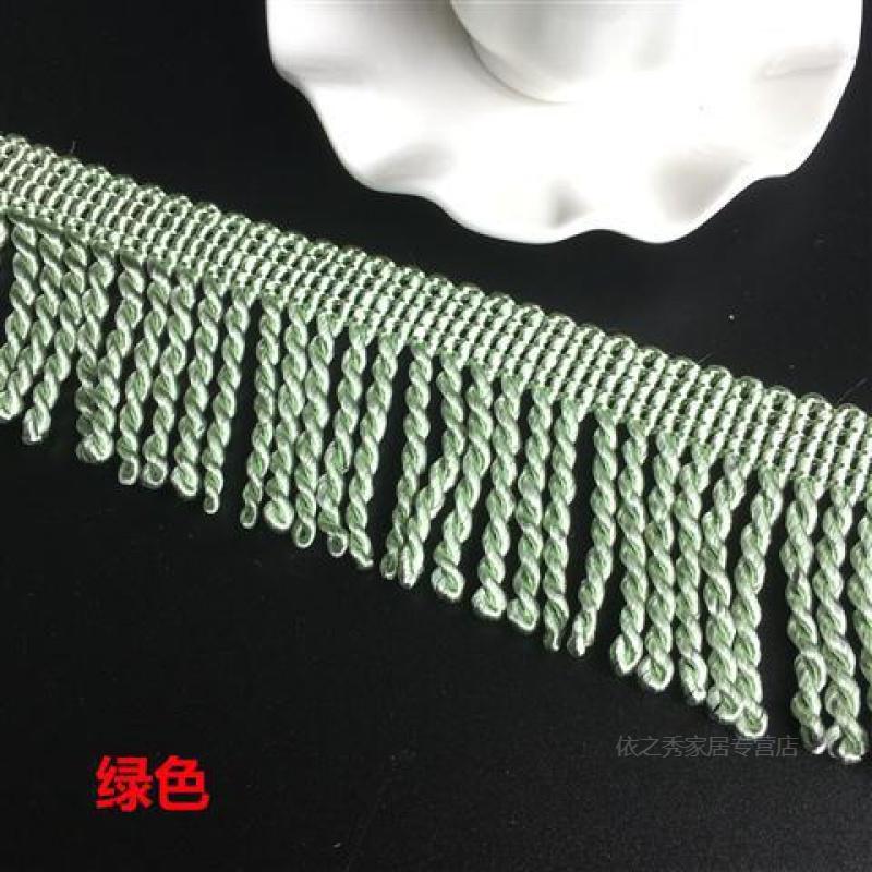 Curtains, sofas, decorative lace accessories, rope strips, dragon whiskers, tassels details Picture