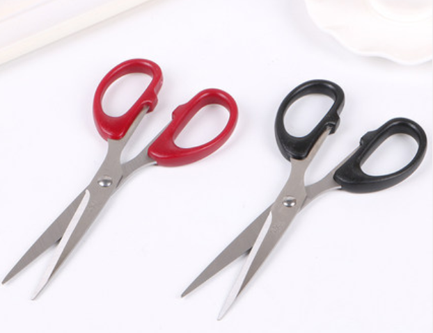 Large, Medium And Small Size Home Kitchen Tailor Scissors Stainless Steel Utility Knife Paper Cutting Knife Portable Student Handmade Small Scissors Specification drawing