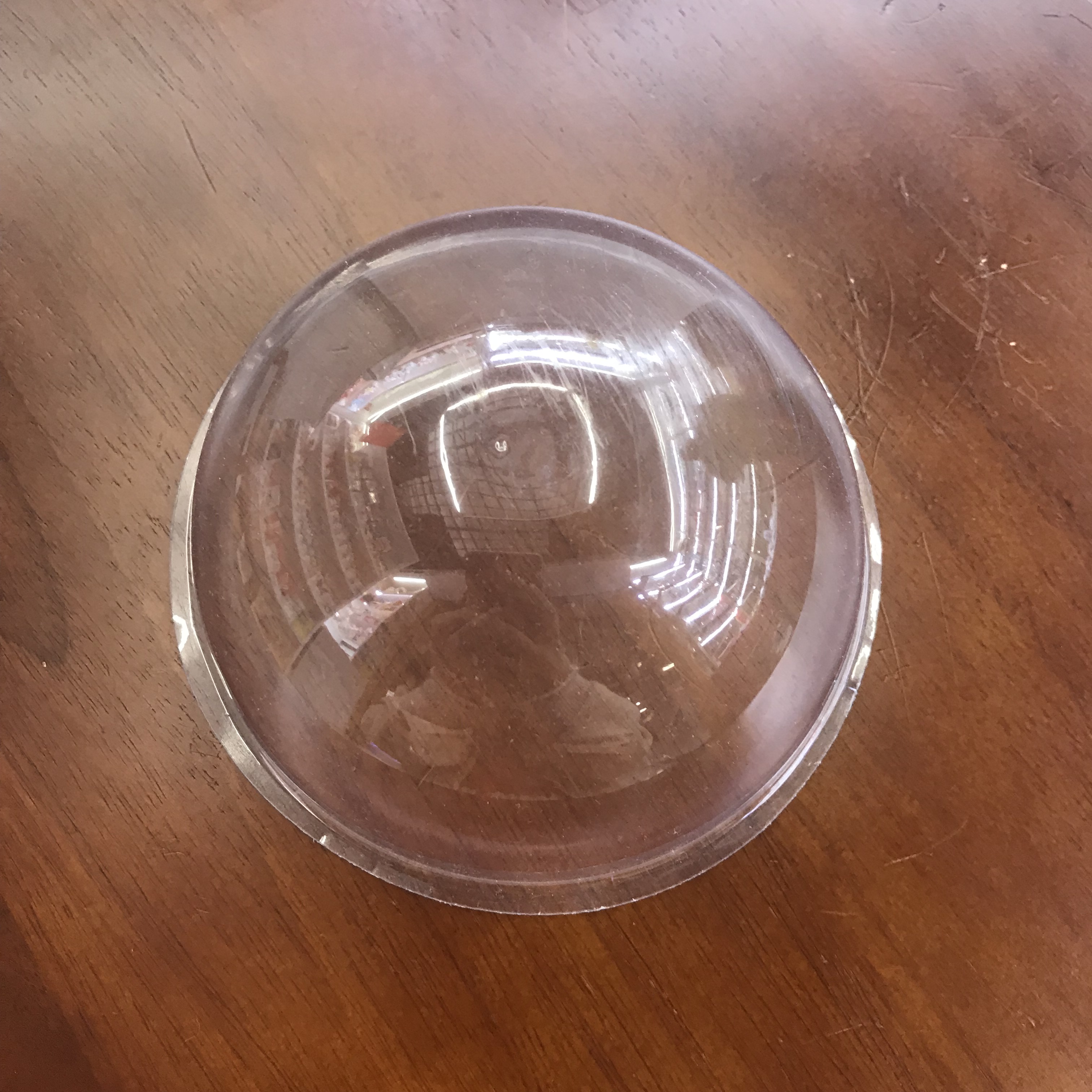 椭圆半圆奶茶盖子PS塑料材质吸塑盒