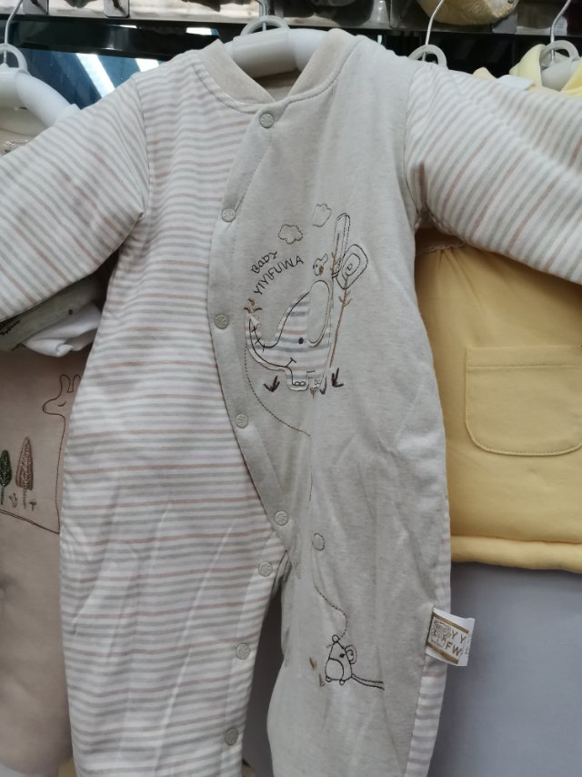 婴儿薄款连体爬服哈衣棉婴儿装