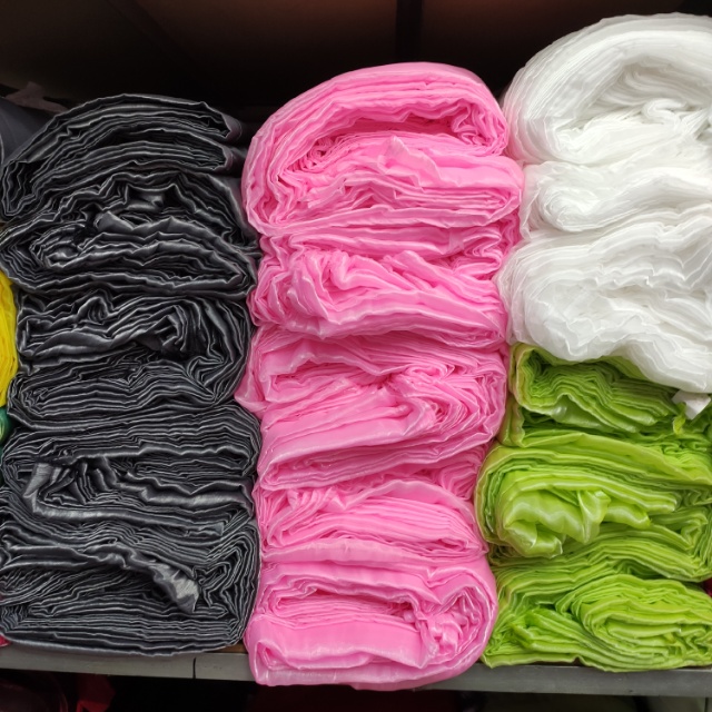 Korean gauze fabric decorative fabric is available in a variety of colors