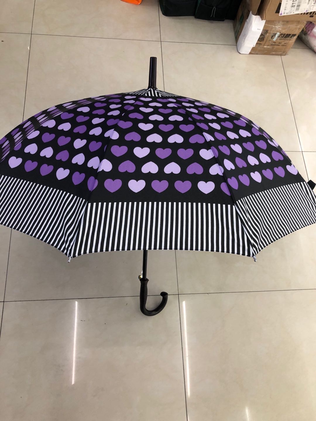 10Kpg Cloth Umbrella Long Handle Umbrella Safety Handle details Picture