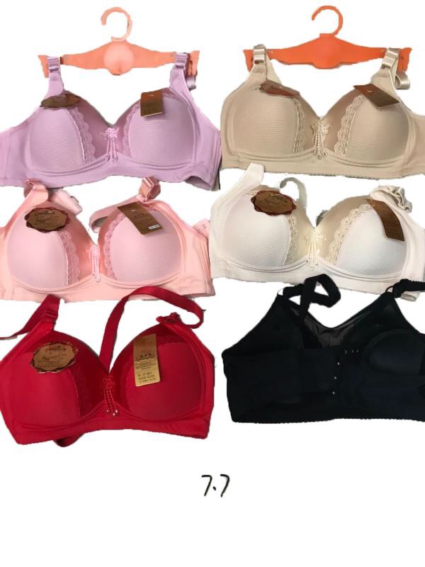 大码聚拢无钢圈薄款妈妈文胸中年妇女透气舒适胸罩女士老年文胸夏