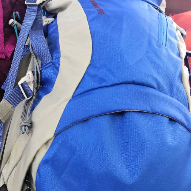 Fashion Classic Blue Men's Direct Selling Camping Outdoor Hiking Backpack Schoolbag Specification drawing