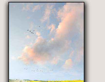 Auchan Painting Industry 120X80cm Landscape Porch Decorative Painting details Picture