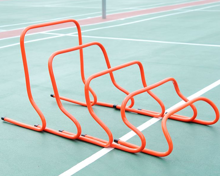 足球跨栏15-23-30厘米跨栏架体能训练