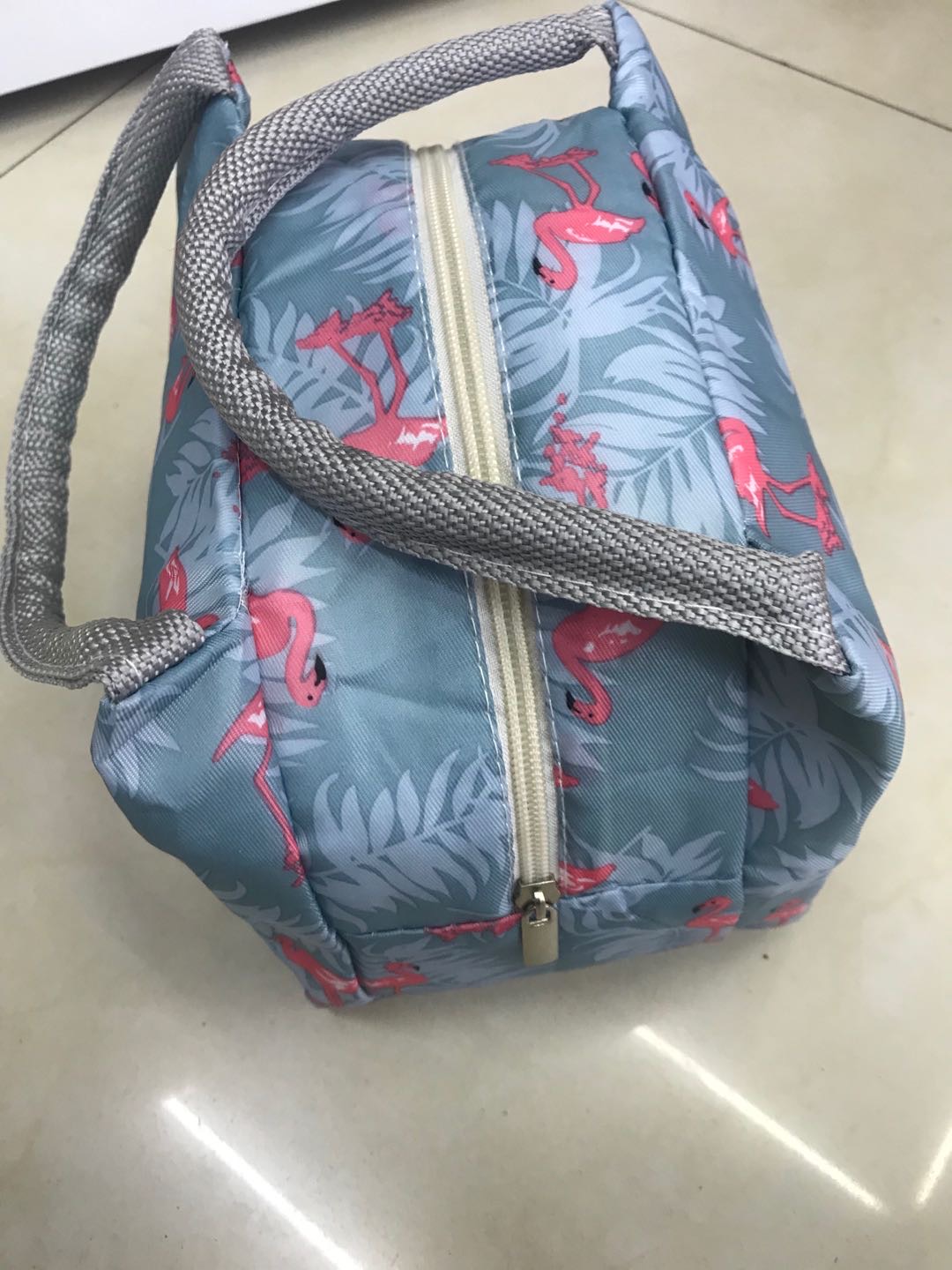 仙鹤图儿童带饭手提牛津布保温袋产品图