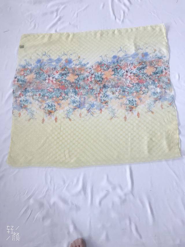 Women's fashion scarf with soft gauze peony flower Dx200011, women's autumn and winter 2021 new style, Korean and Japanese tassel scarf, imitation cashmere men's shawl details Picture