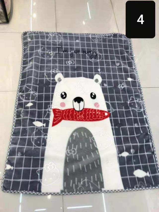 Baby Blanket Nap Blanket Cloud Blanket Cartoon Cute Blanket details Picture