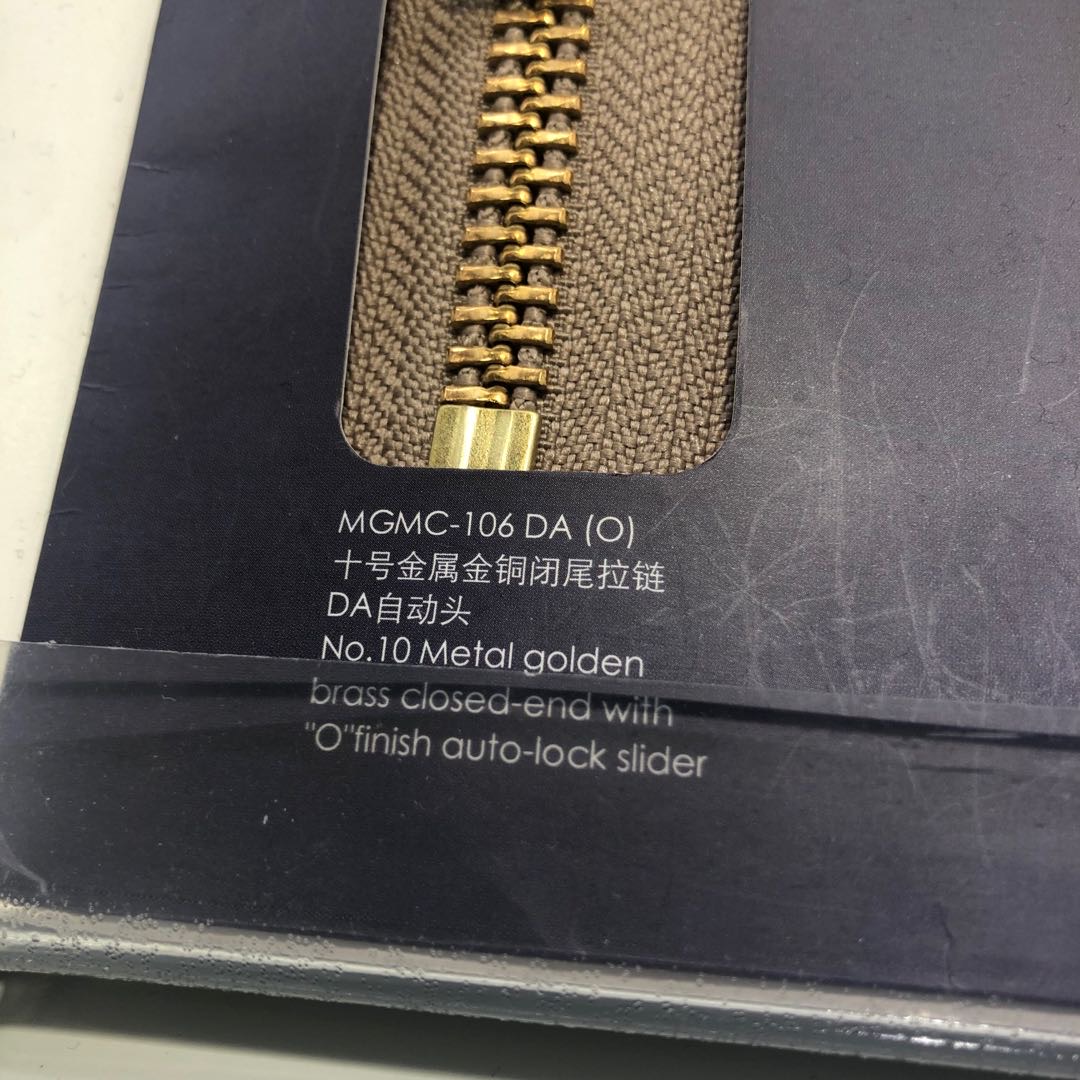 Ykk Pants Zipper Size 4 13Cm18 Jeans Zipper Dress Pants Zipper Durable Zipper Copper Zipper Neckline Zipper Specification drawing