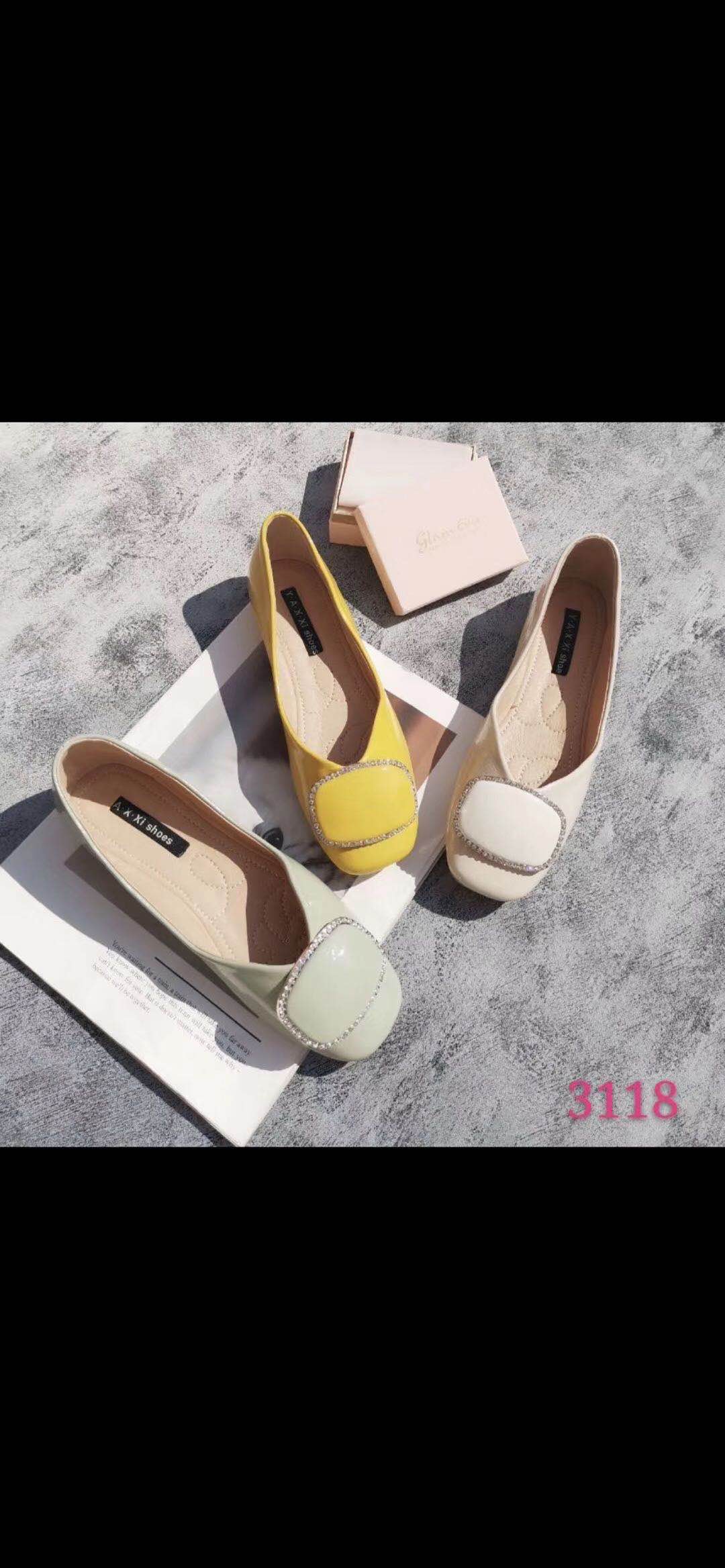 K1189 Kai Guan 2020 New Women's Guangzhou Casual Leather Shoes details Picture