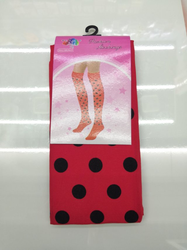 厂家直销万圣节涤纶小蜜蜂传统袜节日用品