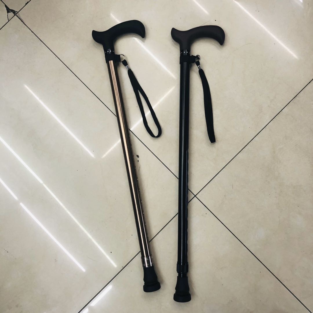 爆款两节单脚老人手杖保健健身细节图
