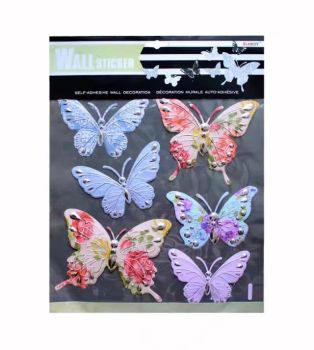 3d立体仿真蝴蝶装饰墙壁装饰贴纸详情图3