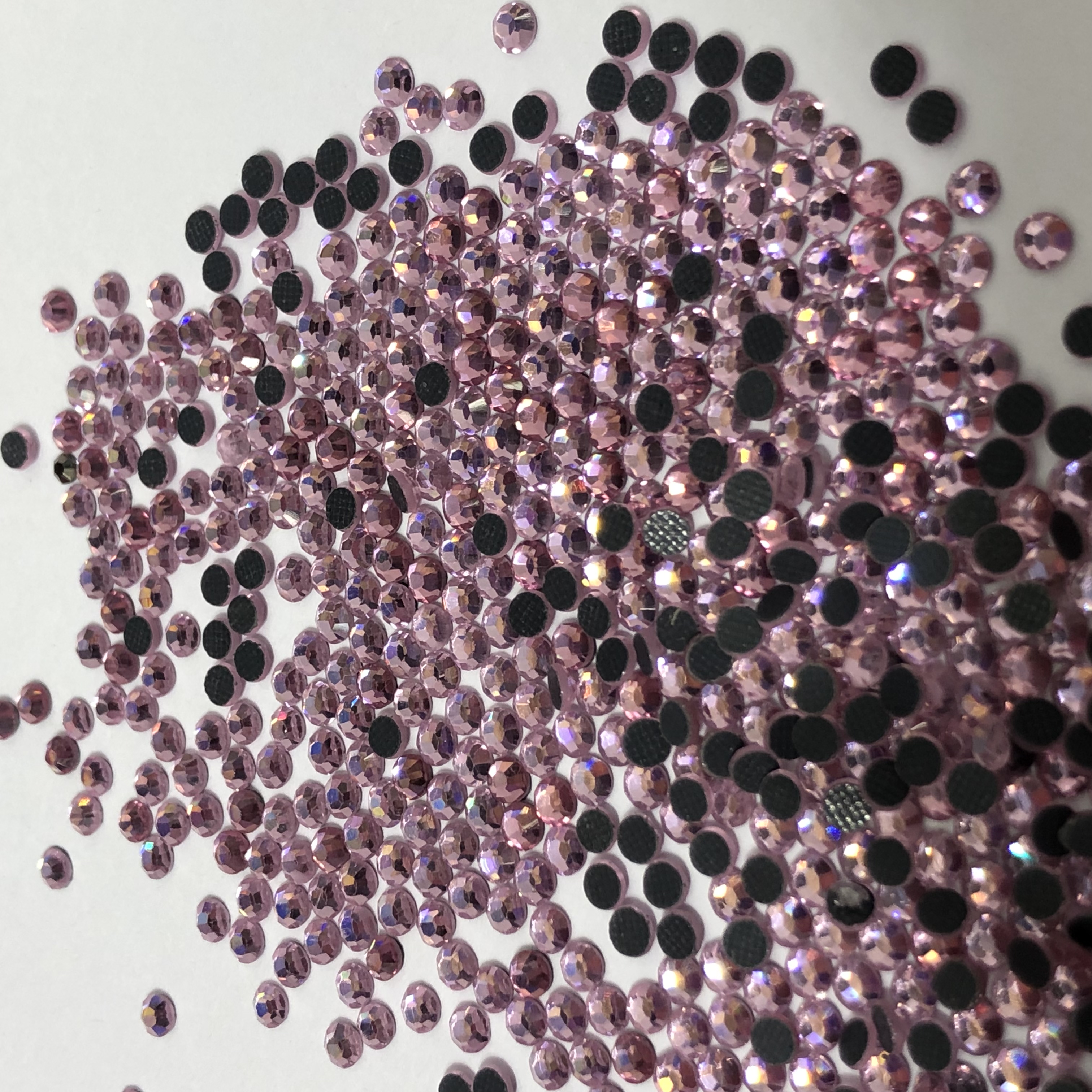 Light Pink Ss20 Middle East Drill Dmc Flat Bottom Drill Nail Art Drill Diy Drill details Picture