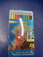 彩色铅笔水溶性彩铅画笔彩笔专业画画套装手绘成人水溶款彩铅笔儿童油12色
