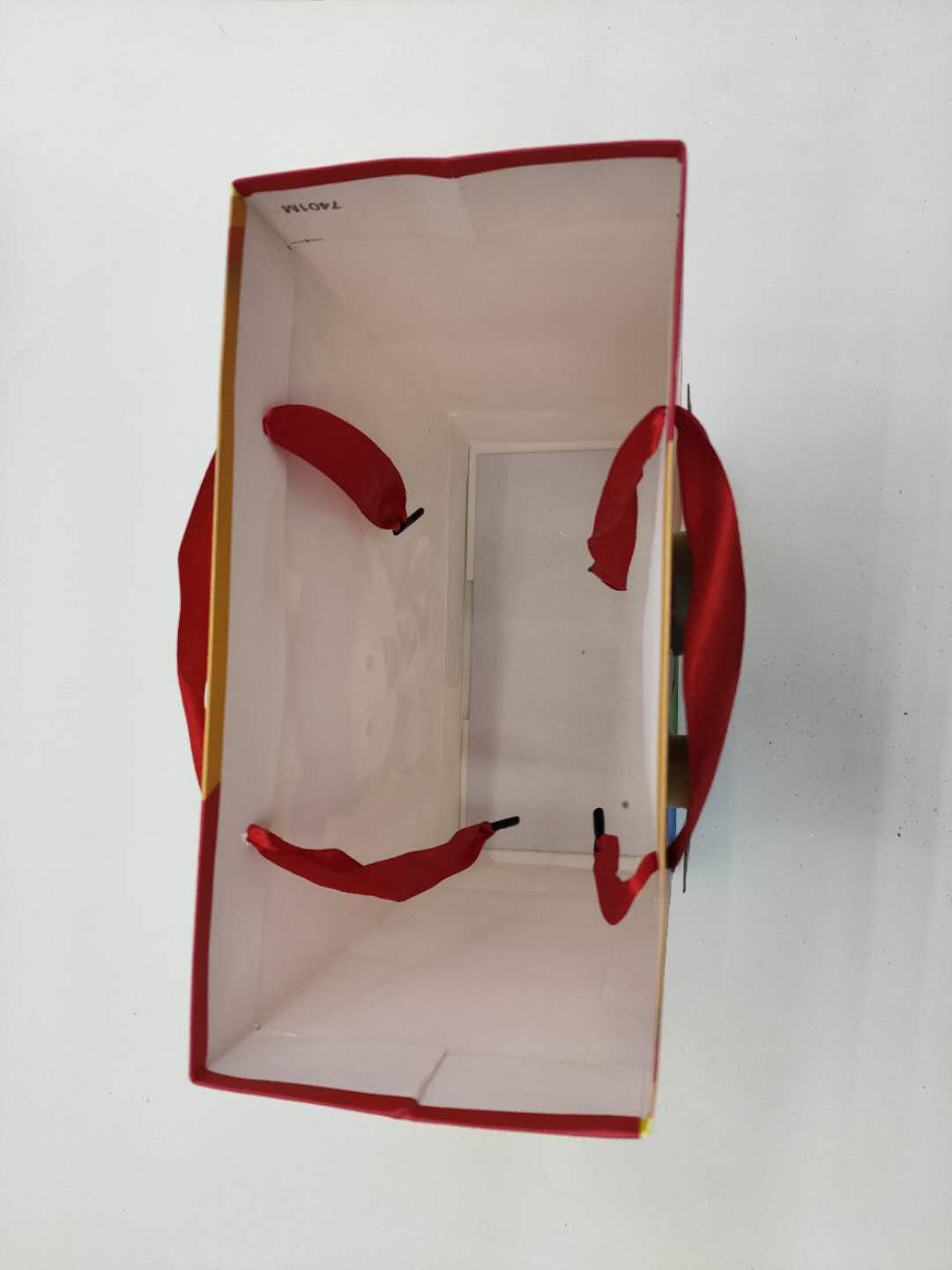 礼品袋创意礼物包装手提袋卡通男孩女孩贴片礼品袋四色混细节图