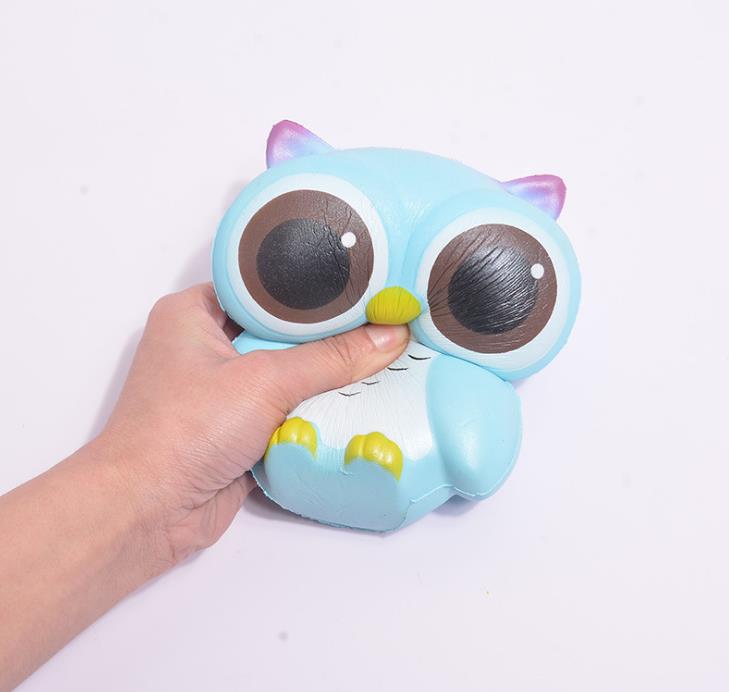 PU慢回弹发泄减压早教玩具猫头鹰工艺模型squishy树脂工艺品